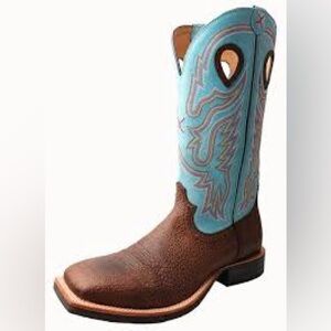 Boulet square toed boot size 7